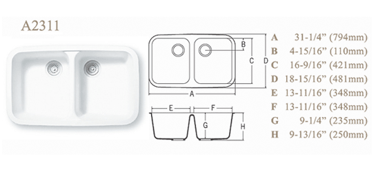 a2311 Sink