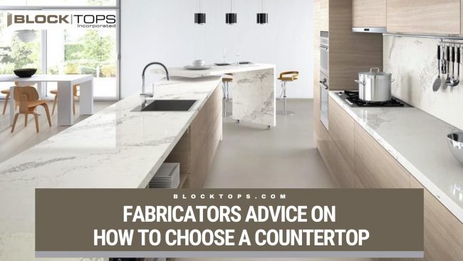 how to choose a countertop