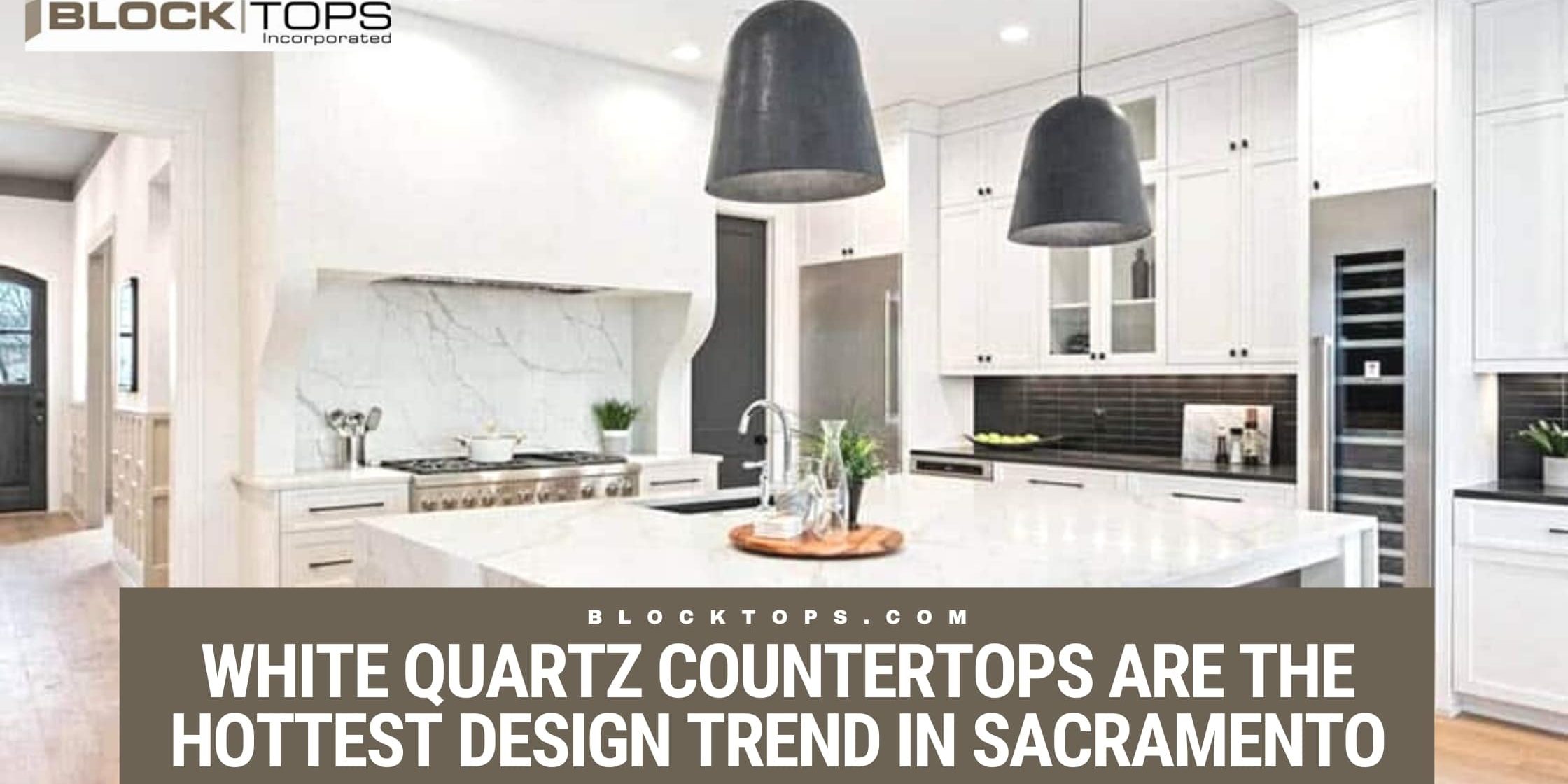 white Quartz countertops