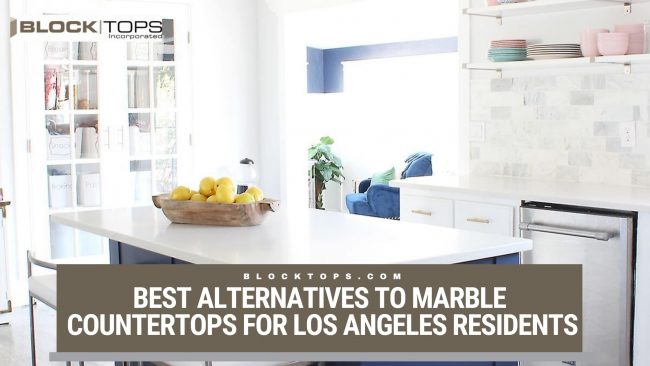 alternatives to marble countertops