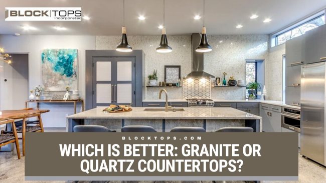 granite or Quartz countertops