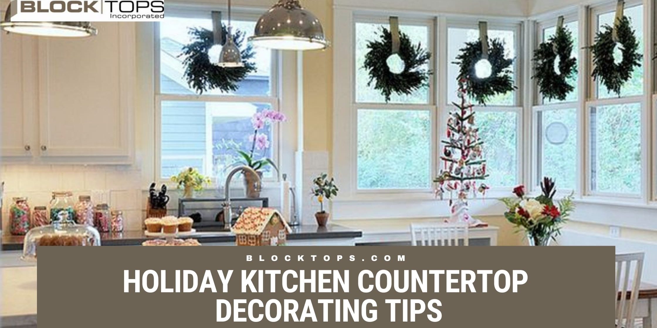 holiday kitchen countertops decorating holiday kitchen countertops decorating