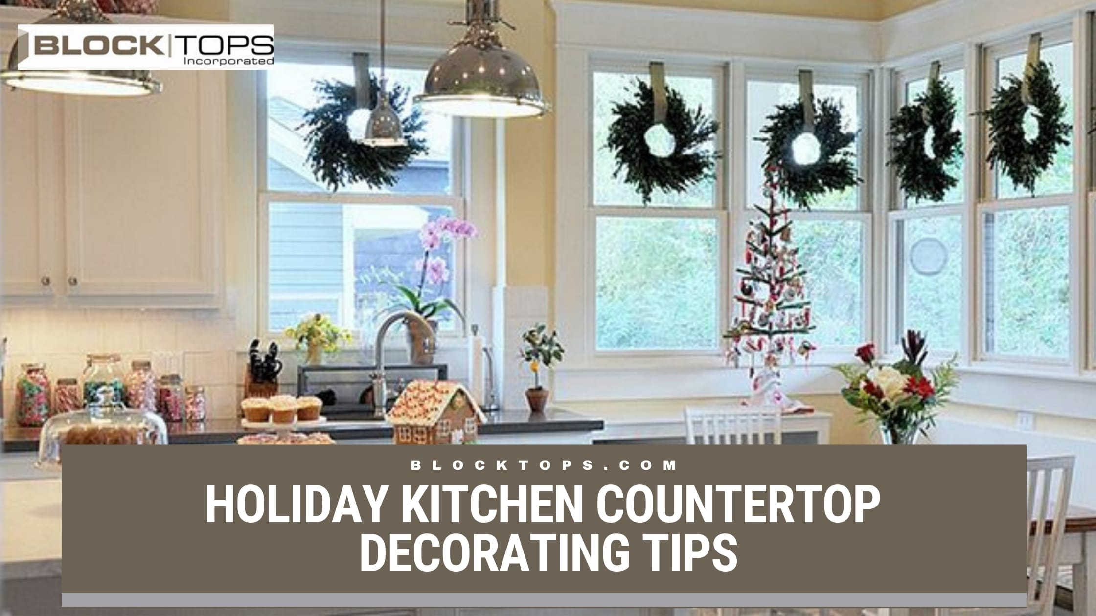 holiday kitchen countertops decorating holiday kitchen countertops decorating