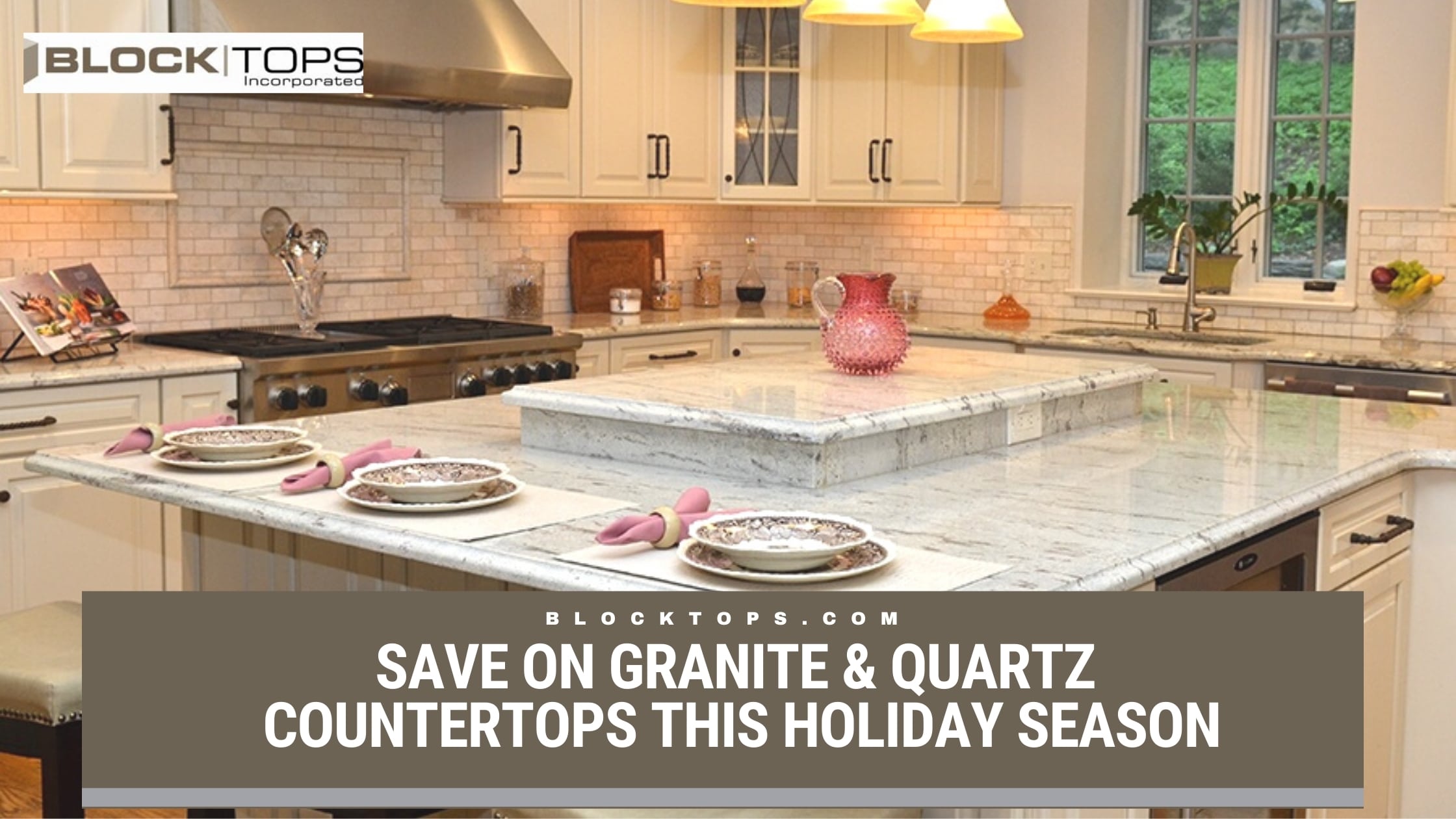 Save on Granite & Quartz Countertops This Holiday Season