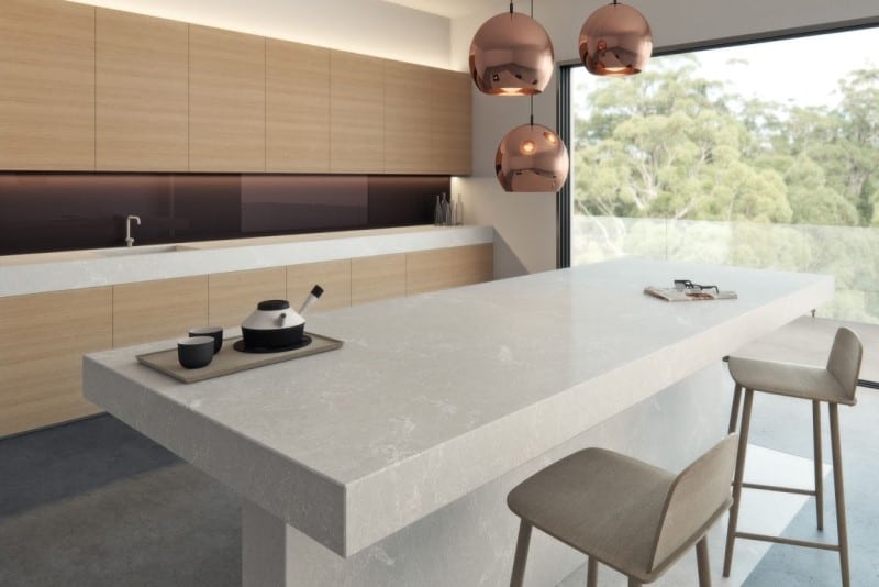 Quartz kitchen countertops in Los Angeles