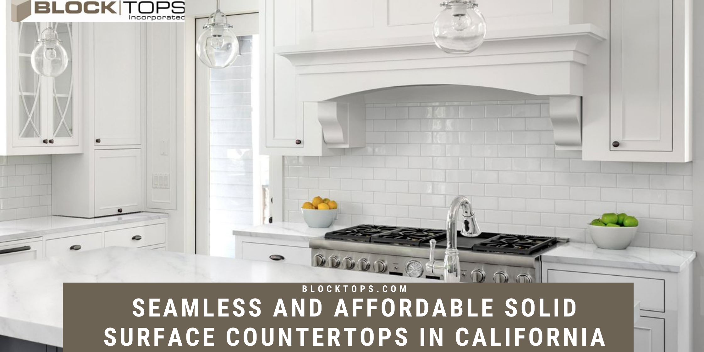 Seamless and Affordable Solid Surface Countertops in California