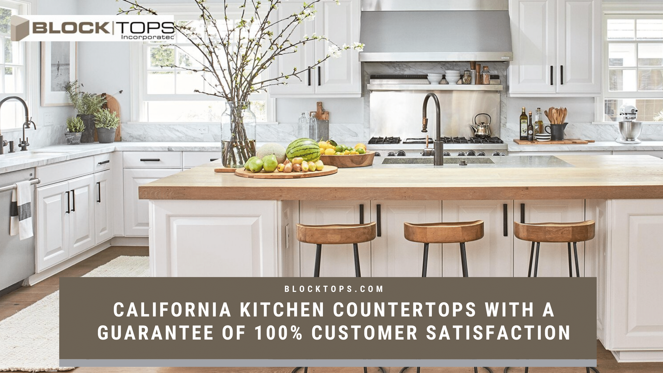 California Kitchen Countertops With a Guarantee of 100% Customer Satisfaction