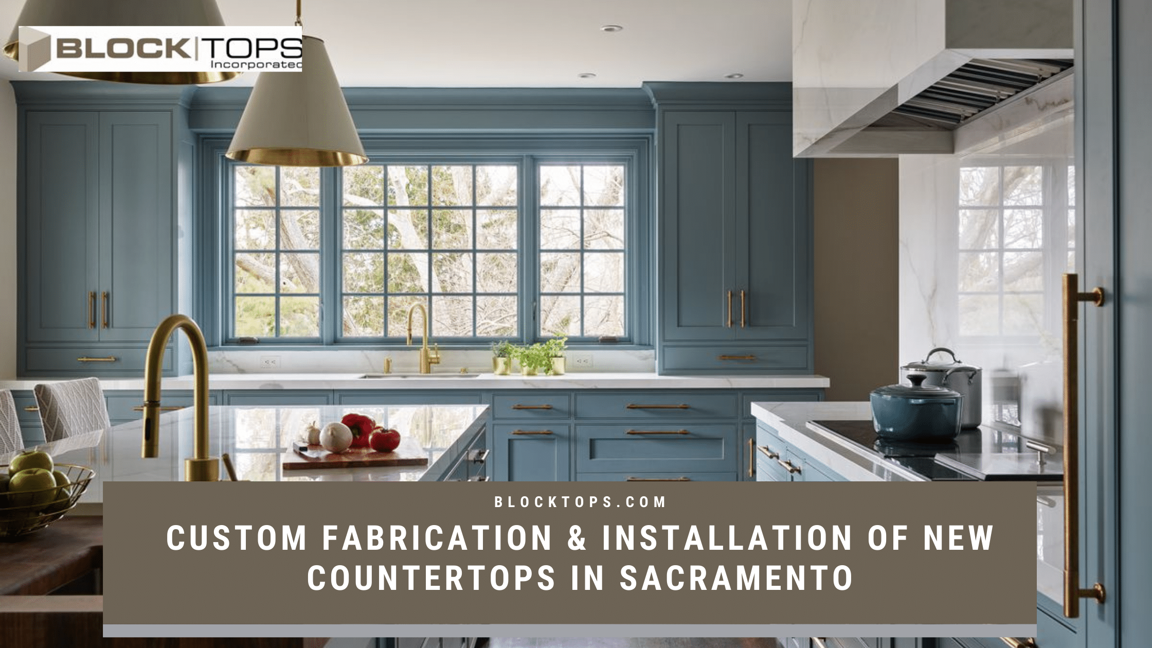 Custom Fabrication & Installation of New Countertops in Sacramento
