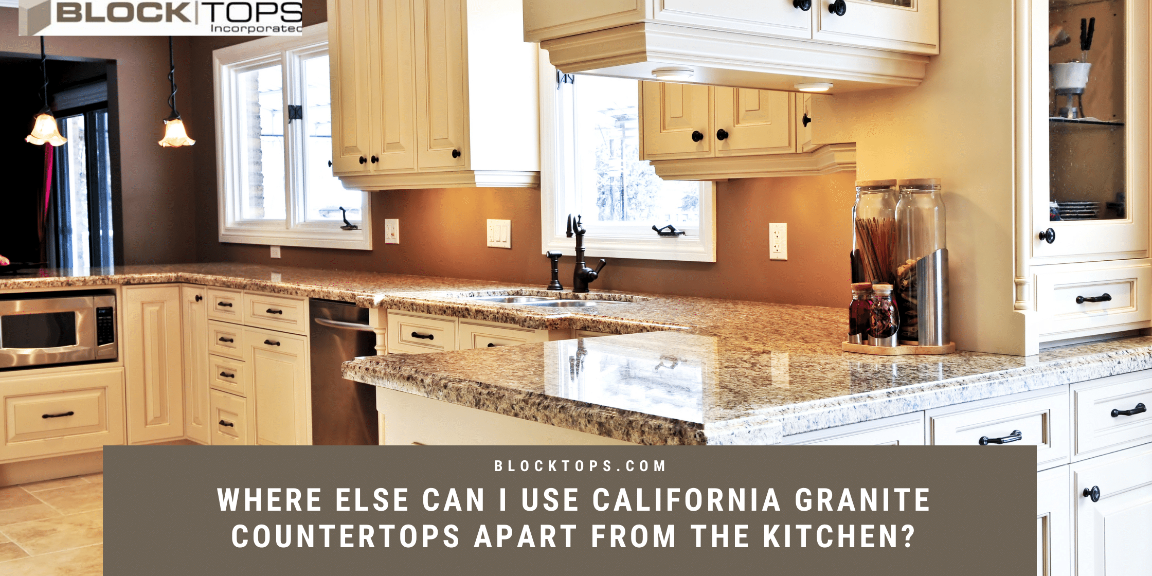 Where Else Can I Use California Granite Countertops Apart From The Kitchen