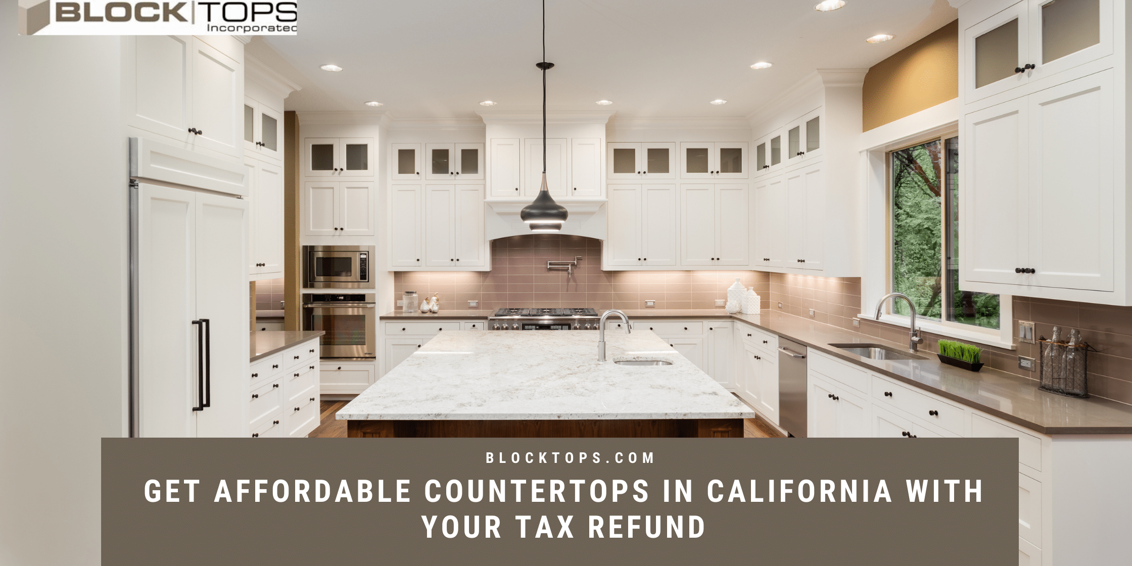 Get Affordable Countertops in California with Your Tax Refund