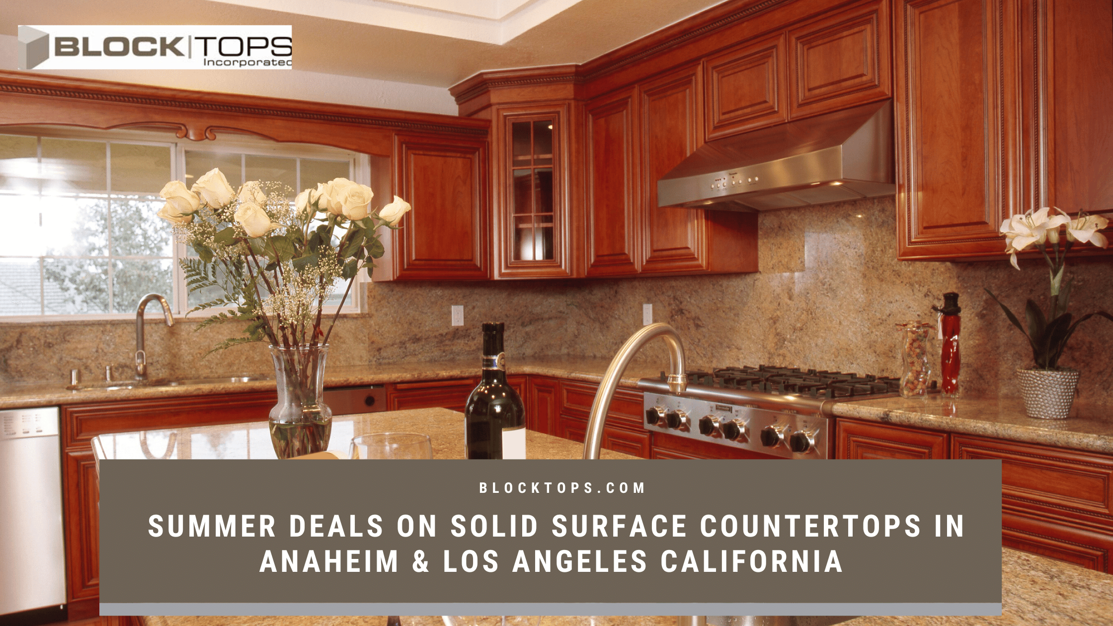 Summer Deals on Solid Surface Countertops in Anaheim & Los Angeles California