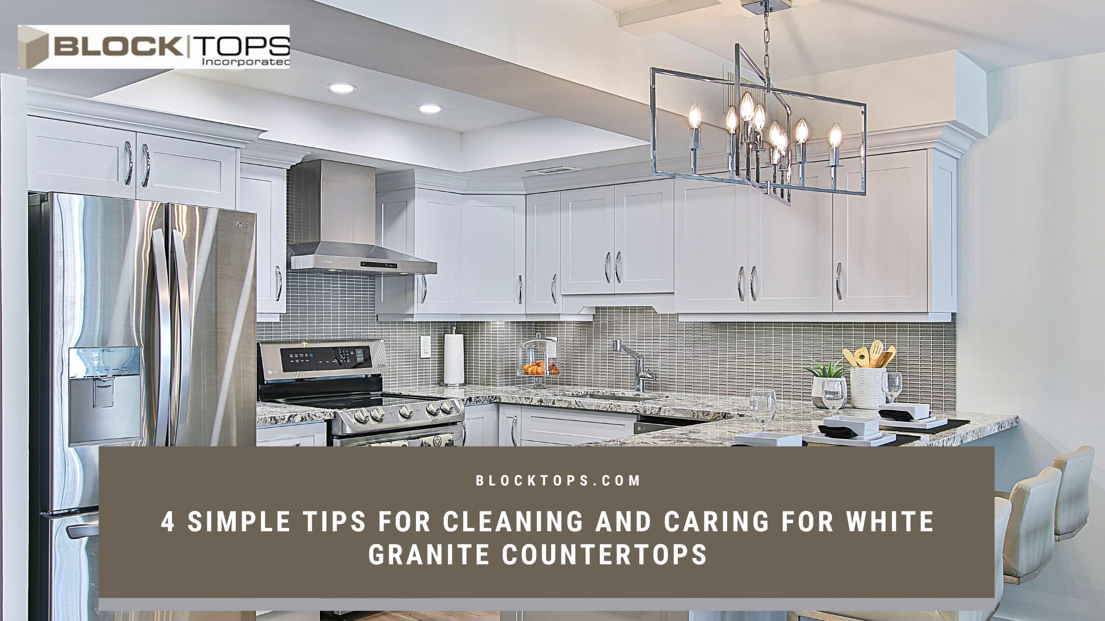 4 Simple Tips for Cleaning and Caring for White Granite Countertops