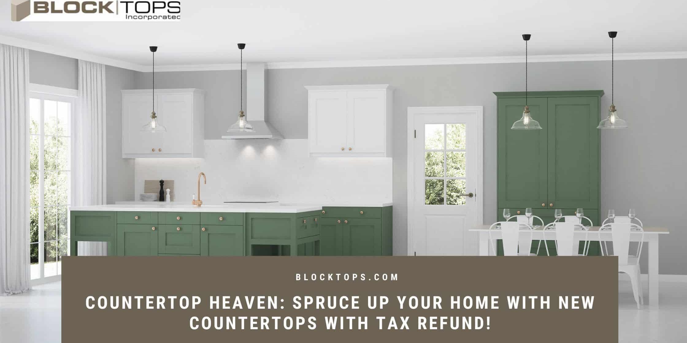 new countertops with tax refund in Sacramento, CA