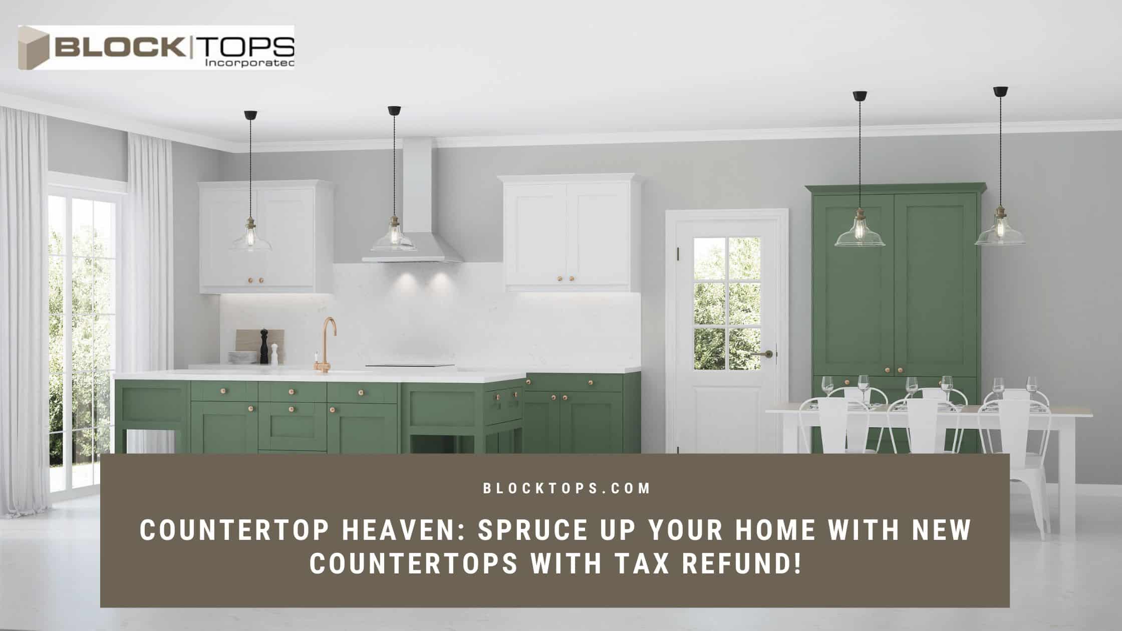 new countertops with tax refund in Sacramento, CA