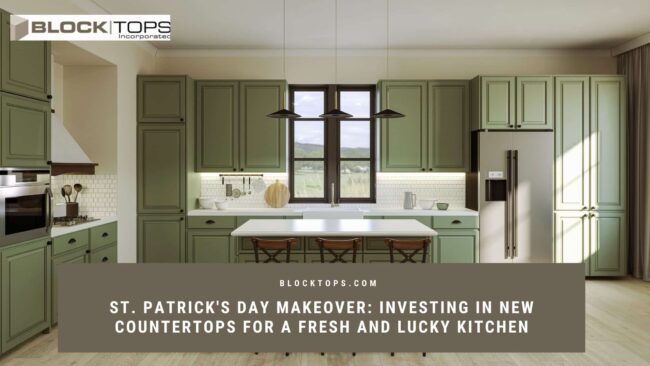 St. Patrick’s Day Makeover_ Investing in New Countertops for a Fresh and Lucky Kitchen investing in new countertops in Sacramento, CA