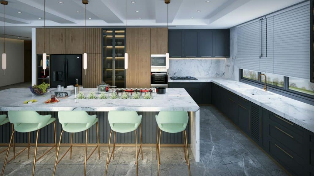 Quartz Countertop Renovation Ideas in Anaheim, CA Color Trends - Block Tops