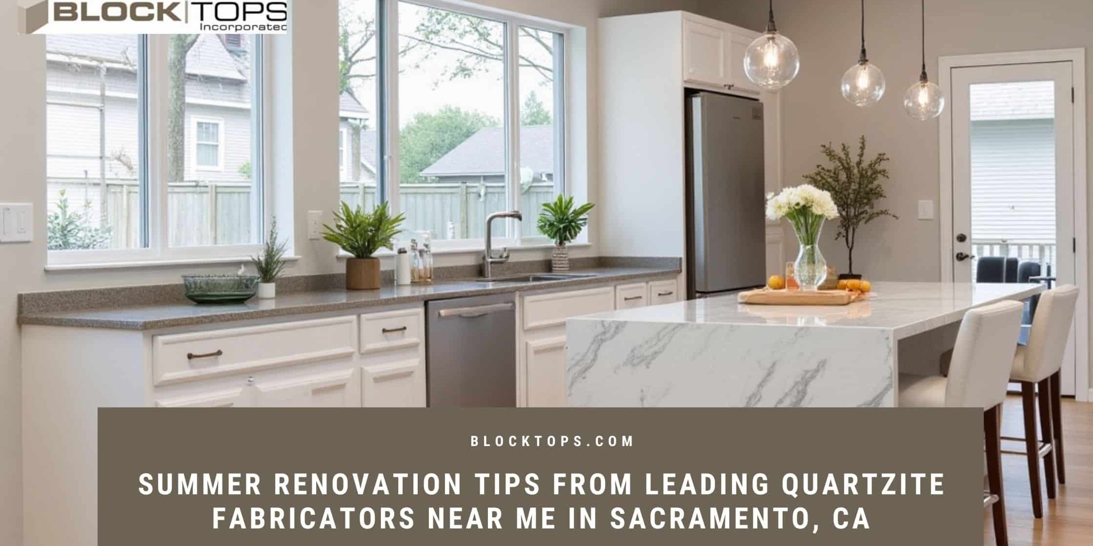 Quartzite fabricators near me in Sacramento