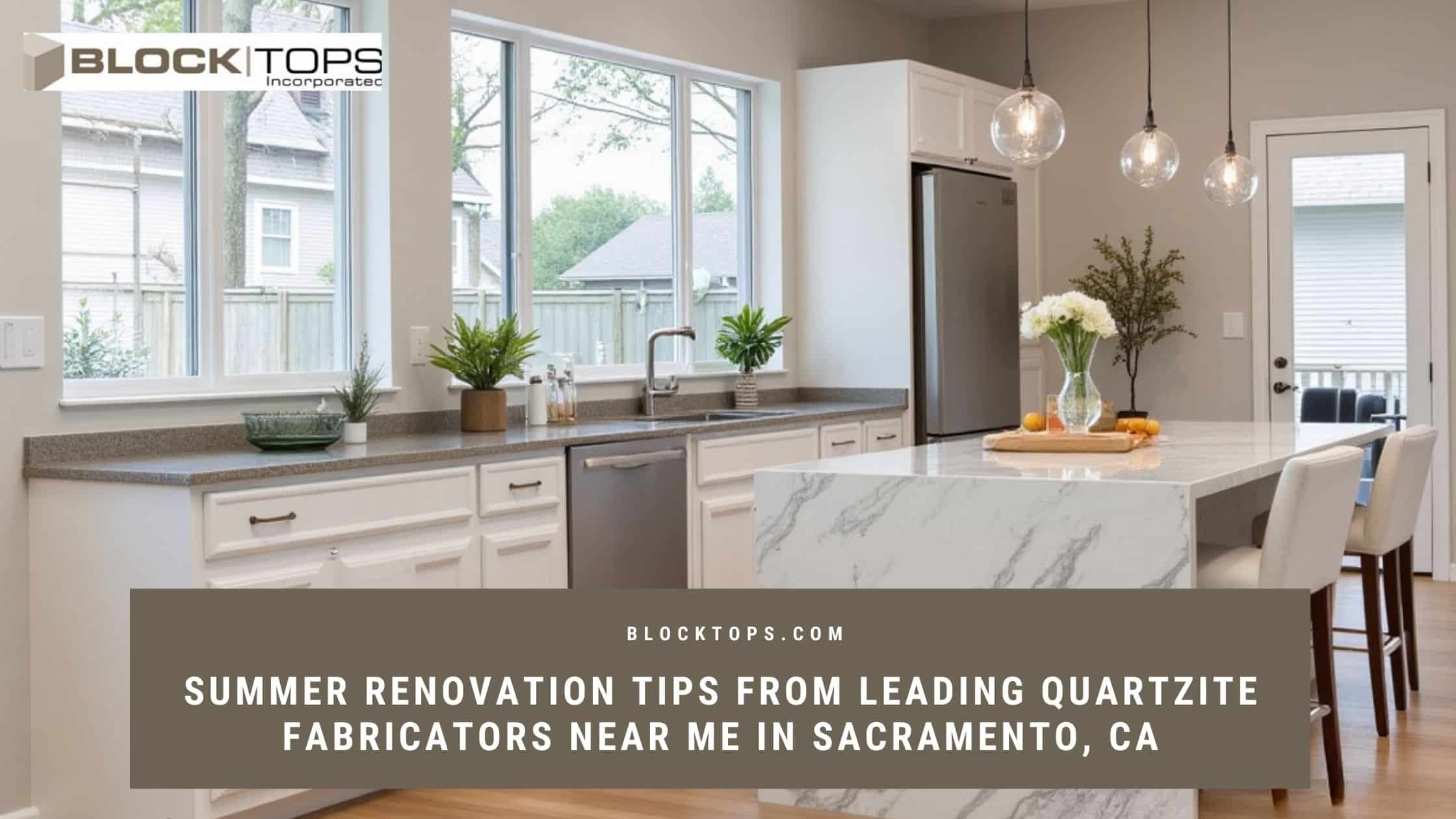 Quartzite fabricators near me in Sacramento