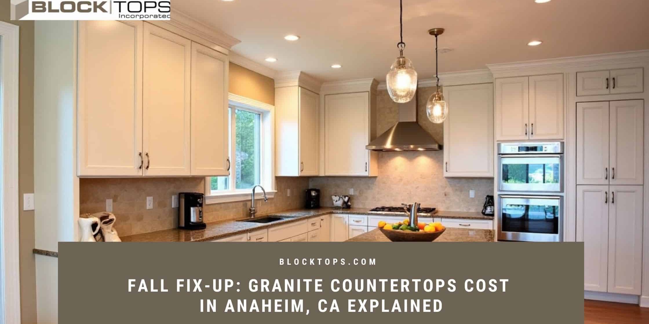 Fall Fix-Up_ Granite Countertops Cost in Anaheim, CA Explained Granite countertops cost in Anaheim