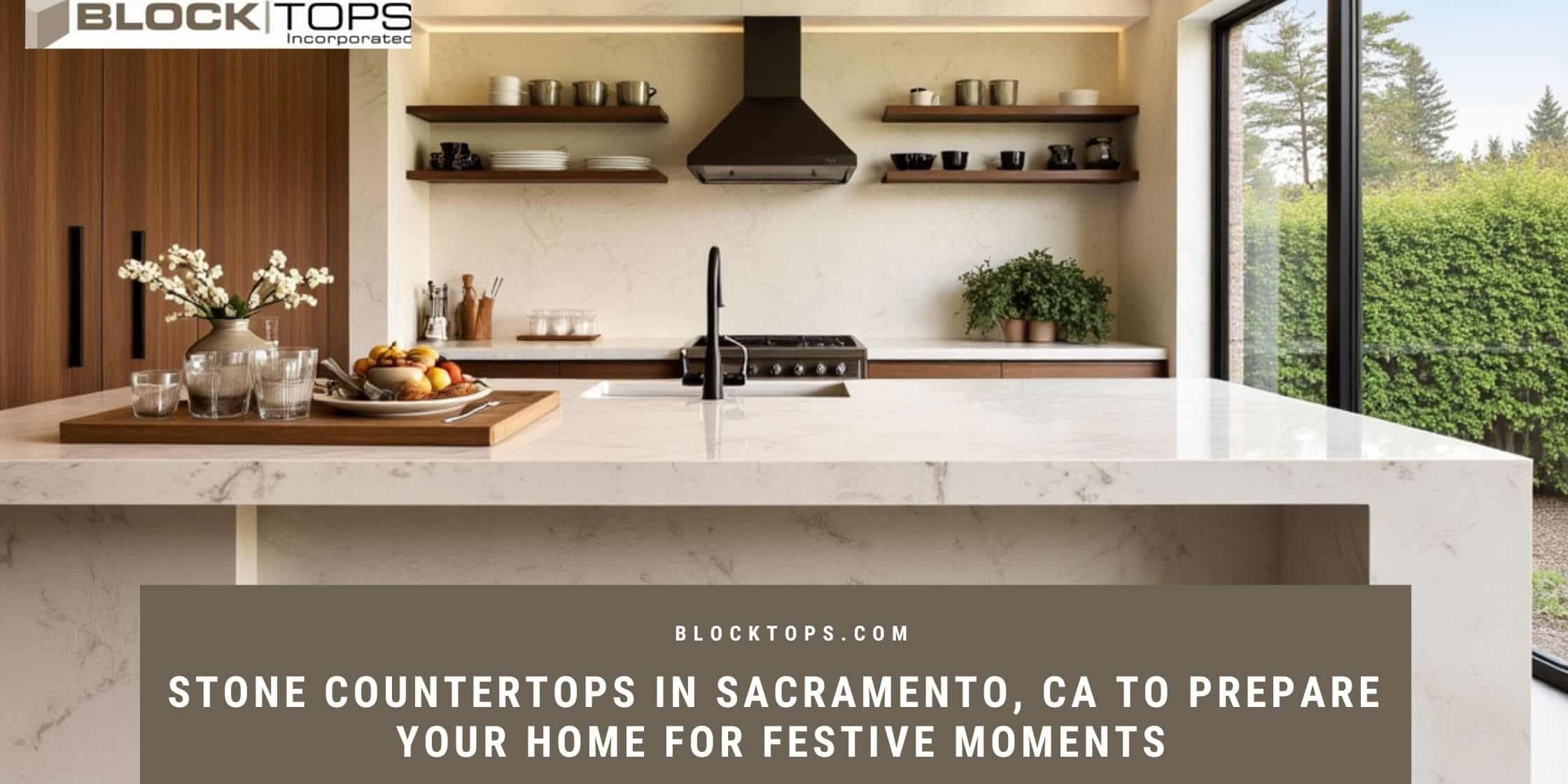 Stone Countertops in Sacramento, CA to Prepare Your Home for Festive Moments Stone countertops in Sacramento
