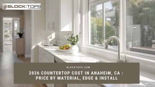 countertop cost 2026 Anaheim