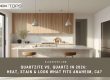 quartzite vs quartz 2026 Anaheim