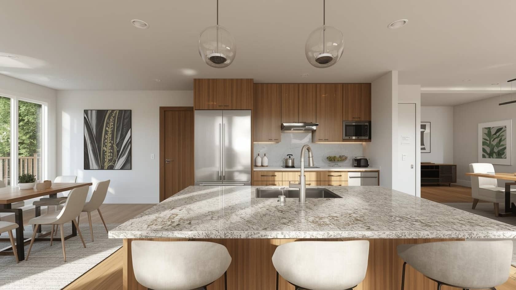 porcelain countertops vs granite 