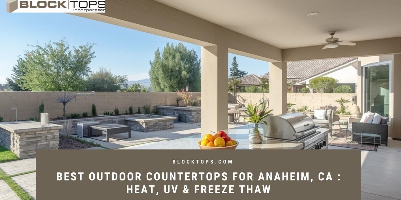 outdoor kitchen countertops