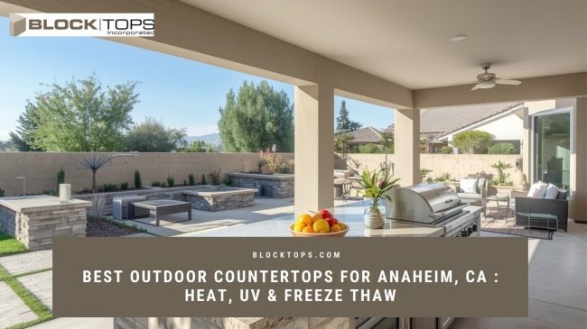 outdoor kitchen countertops