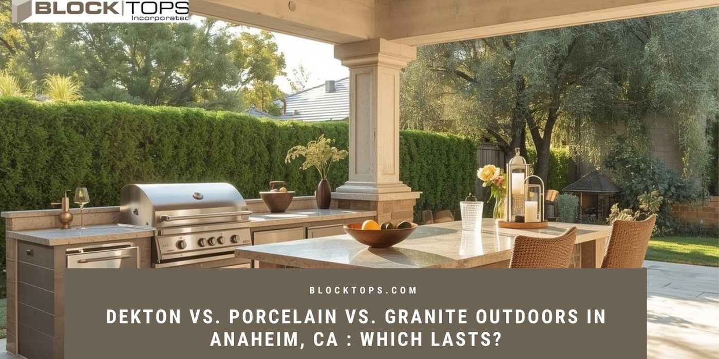 dekton vs porcelain vs granite