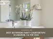 best bathroom vanity countertops 2026