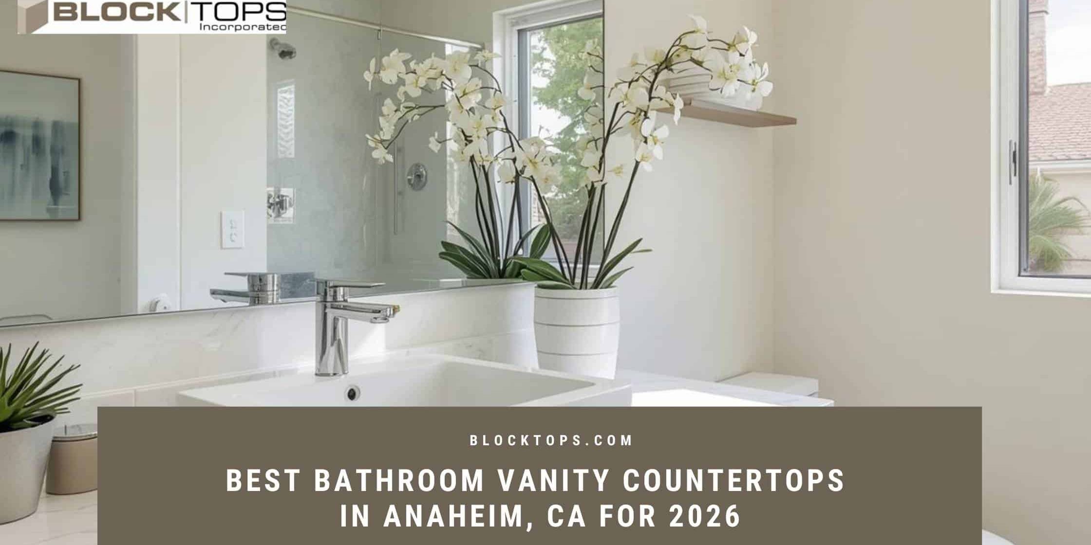 best bathroom vanity countertops 2026