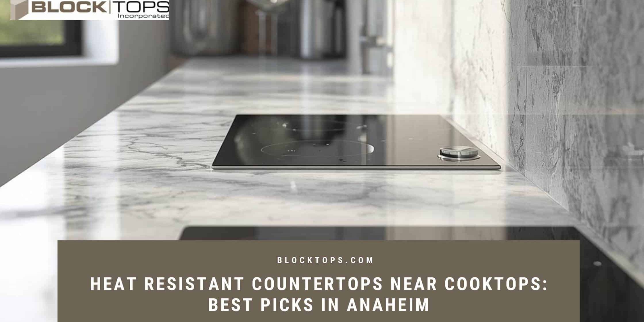 heat resistant countertops near cooktop Anaheim