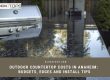 outdoor kitchen countertop cost Anaheim