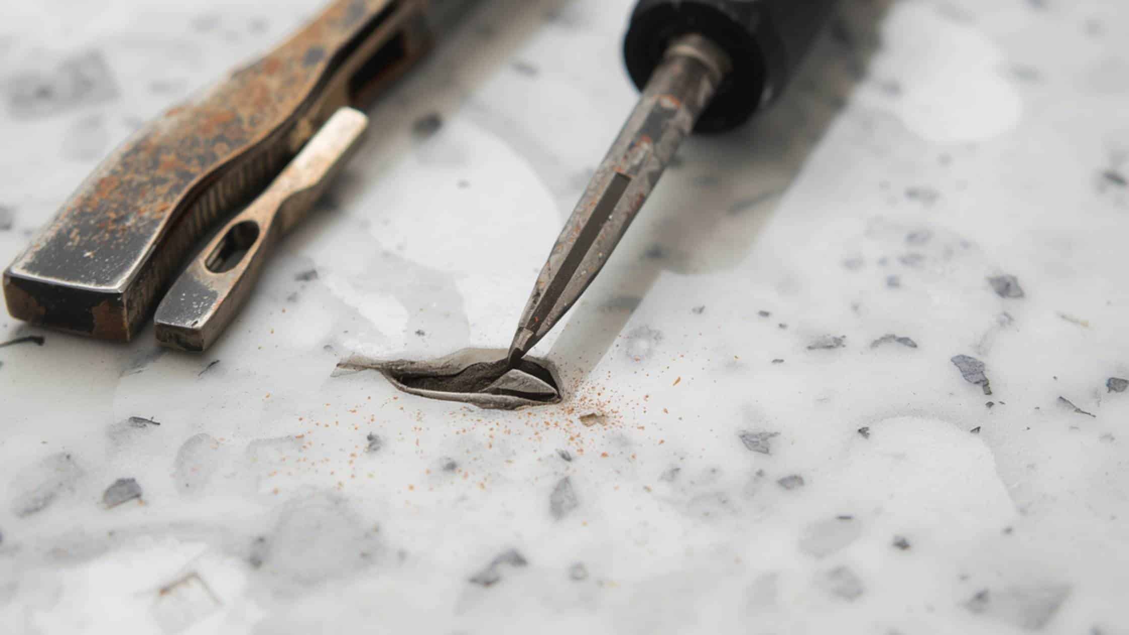 repair chip in quartz countertop Anaheim