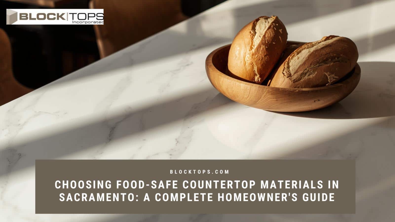 food safe countertop materials Sacramento