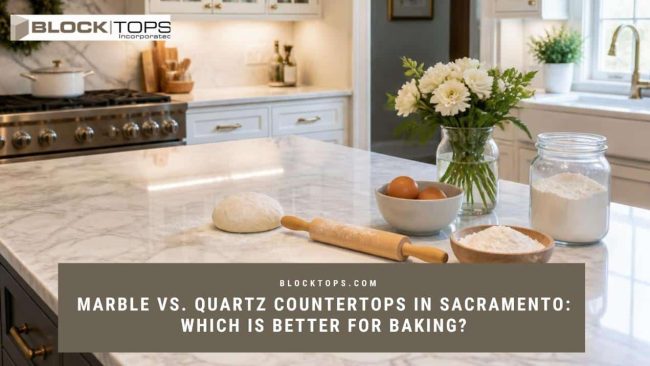 Marble vs. Quartz Countertops in Sacramento_ Which Is Better for Baking best countertop for baking marble vs quartz Sacramento
