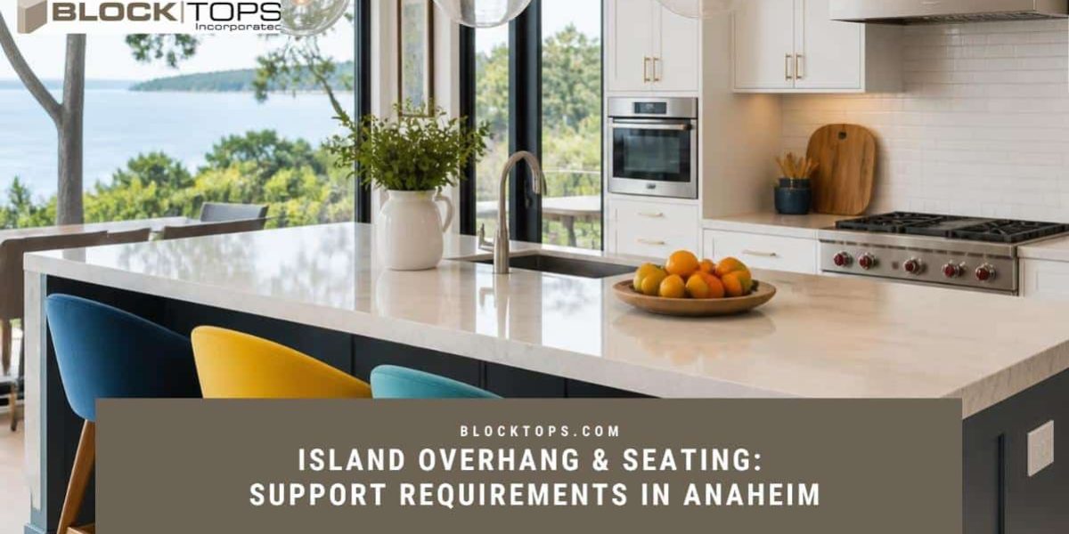 Island Overhang & Seating Support Requirements in Anaheim island overhang seating supports Anaheim